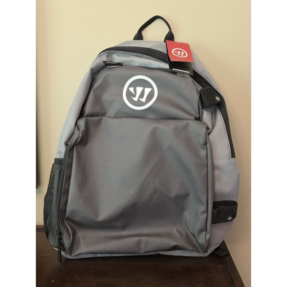 Warrior Jet Pack Lacrosse Equipment Large Backpack Holds Stick Grey